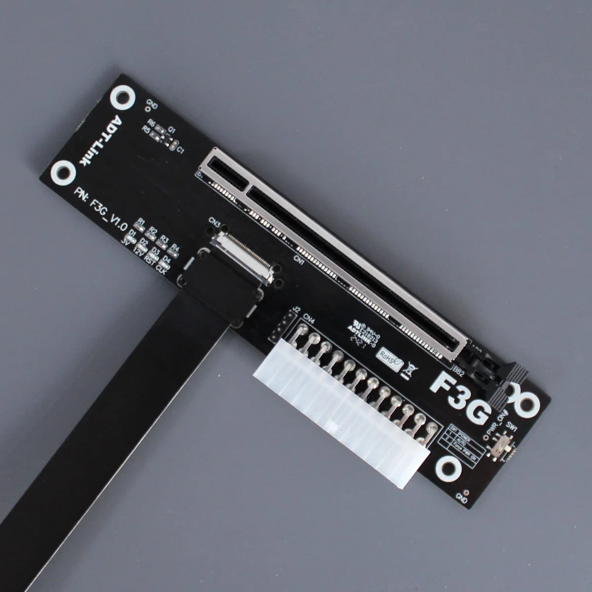 Adt f43sg pcie 5.0 x16 to m.2 nvme gpu dock | egpu adapter cable for laptop nuc itx stx - ₹6,999