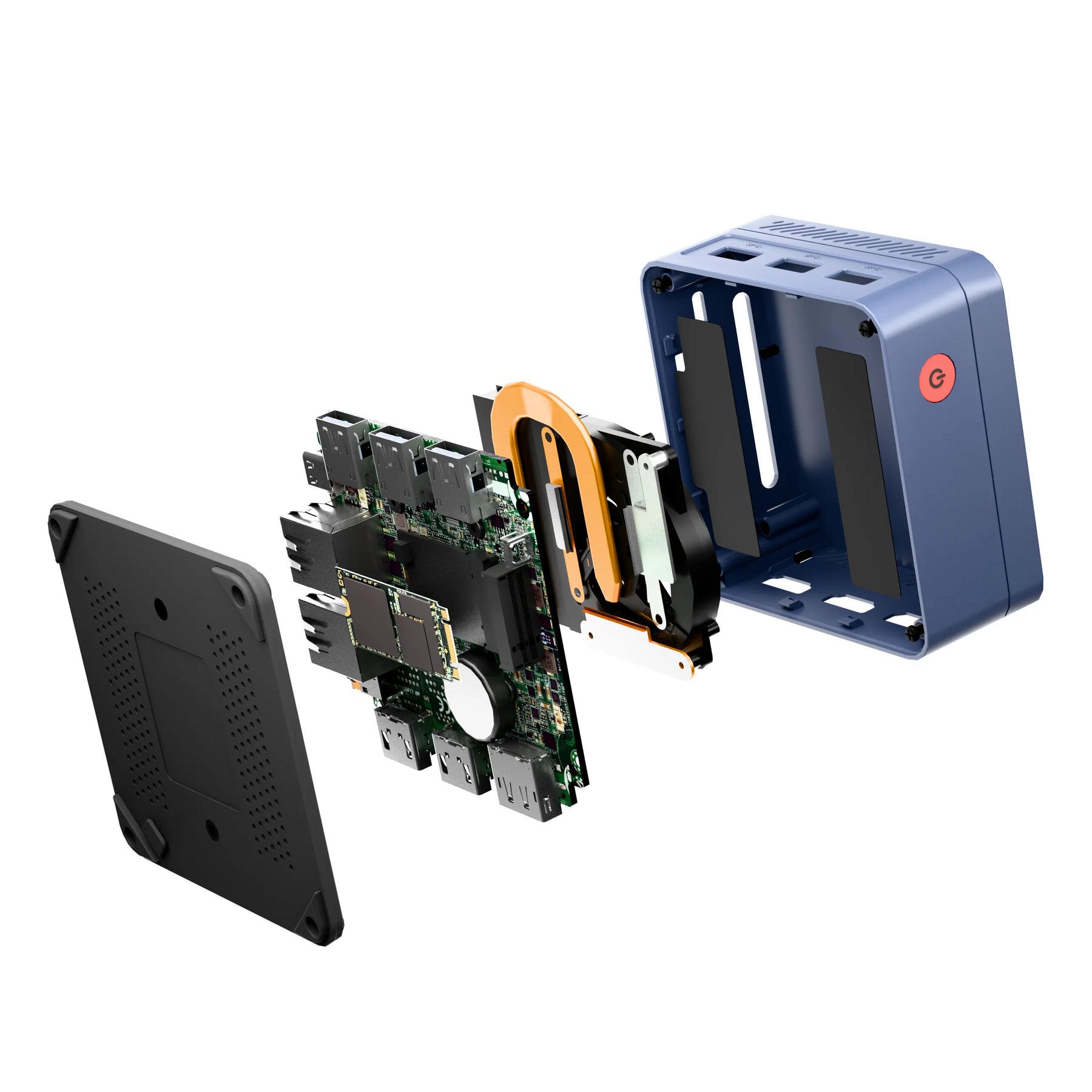 Ash by skullsaints mini pc – intel twin lake n150 16gb lpddr5 triple display support m.2 wifi 5 & bluetooth 5.2 with windows 11 pro