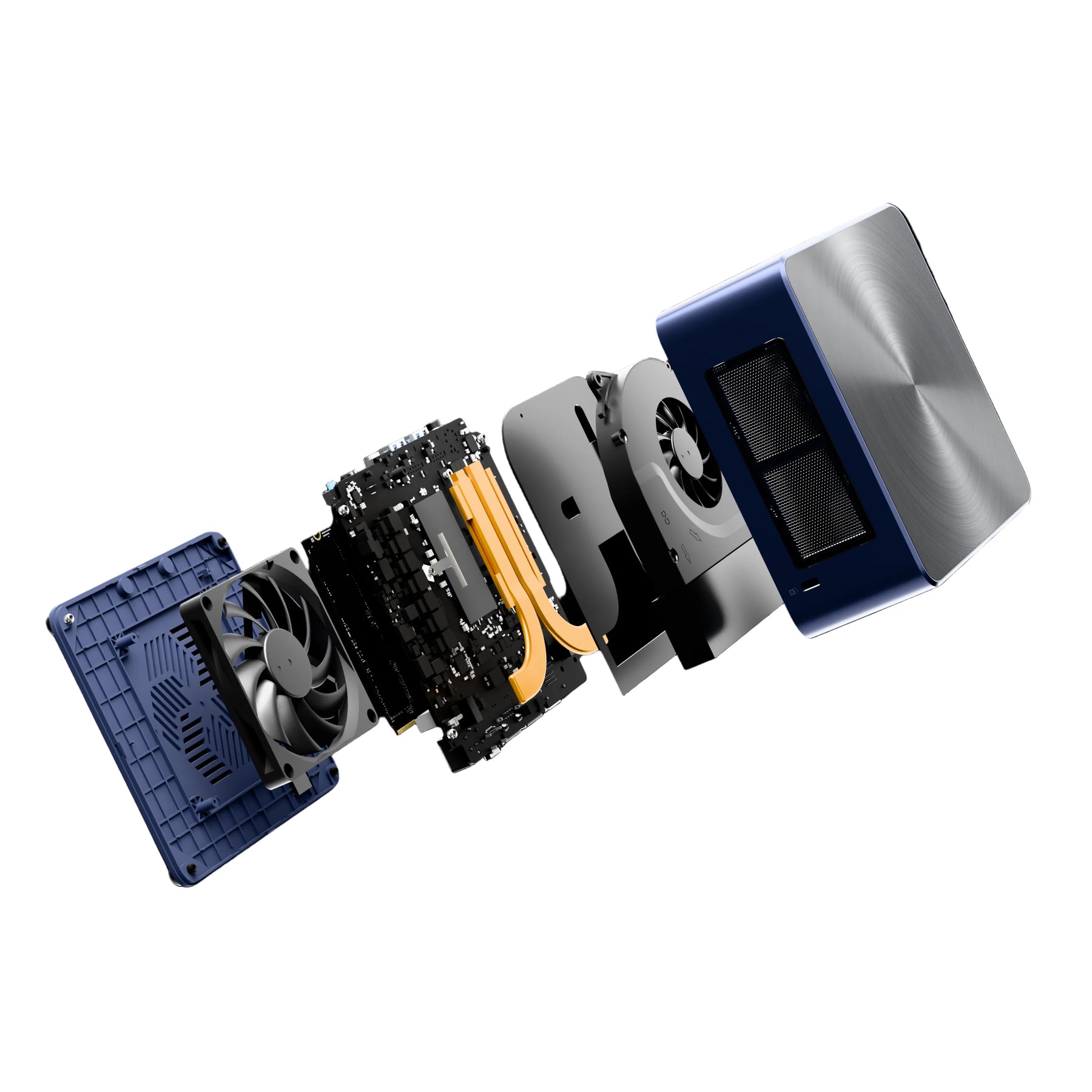 Fury by skullsaints: compact mini pc with amd ryzen 7840hs radeon 780m graphics usb4 8k support dual 2.5g lan and wi-fi 6e bt5.2 triple