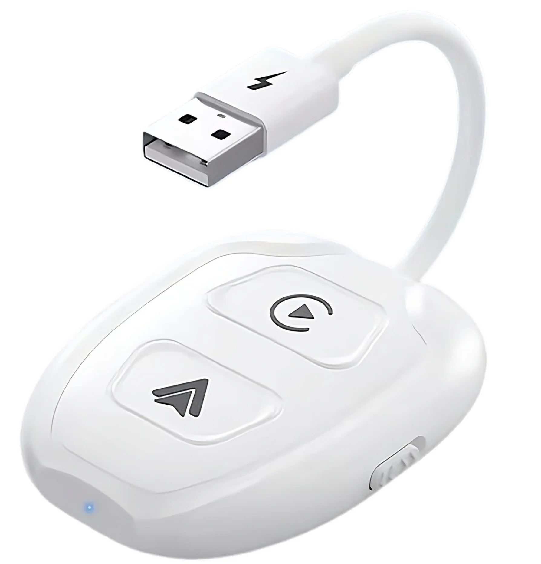 Techadro 2 - in - 1 wireless apple carplay / android auto adapter a 5.8 ghz dongle wired to conversion with usb a/usb c compatibility