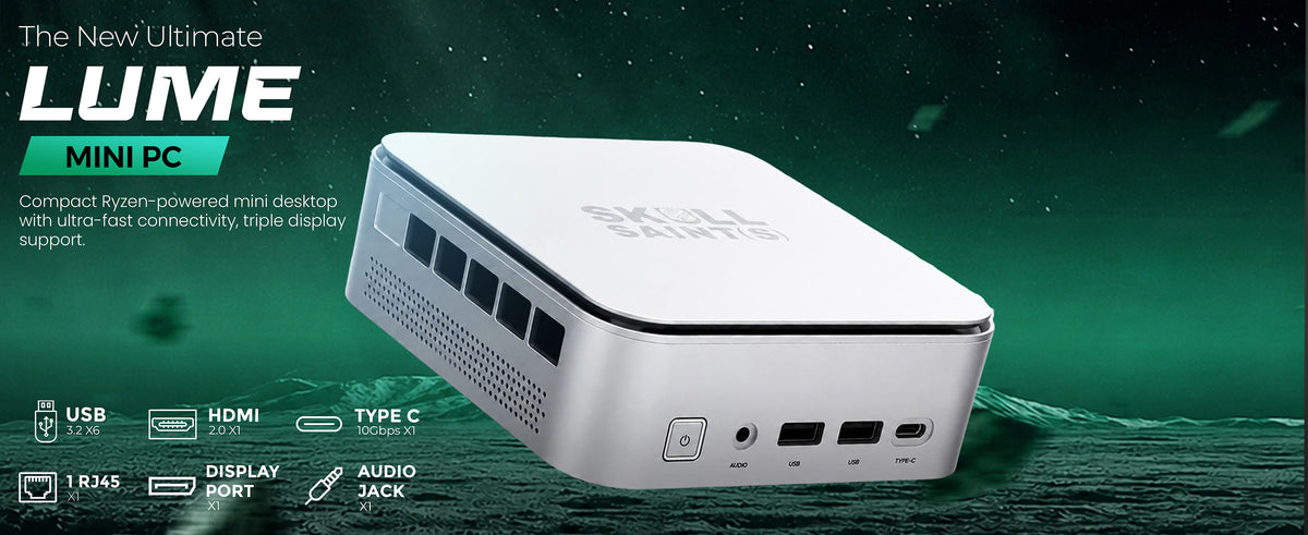 LUME by SkullSaints: AMD Ryzen 4300U LPDDR4x 3733MHz RAM upto 4TB SSD ...