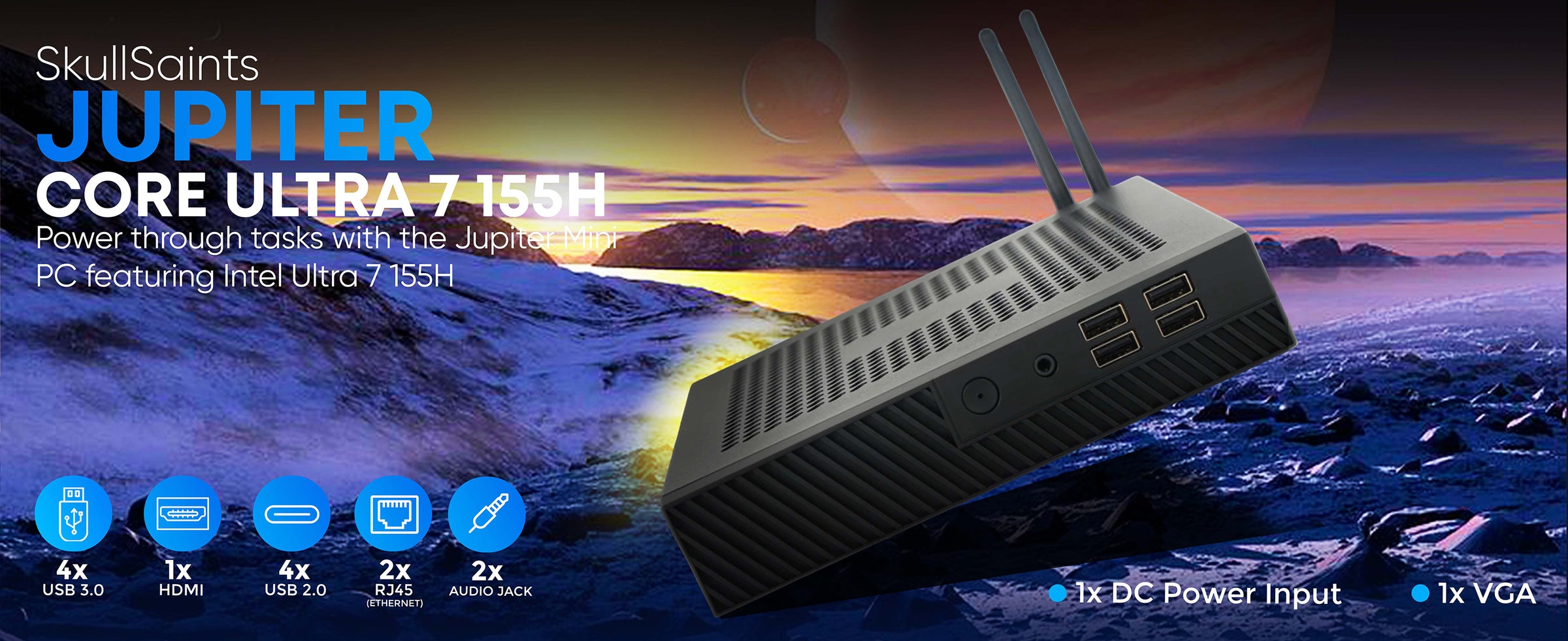 Jupiter by SkullSaints – Intel 14th Gen Core Ultra 7 155H 16 Cores 22 ...