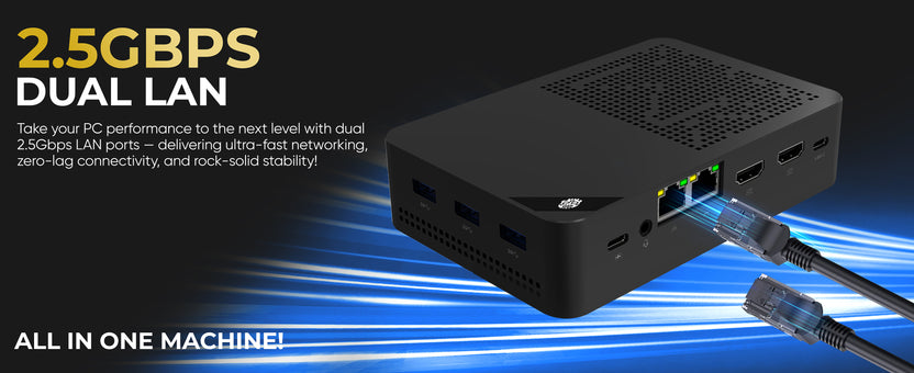 Nebula by SkullSaints: Mini PC & NAS Hybrid with Intel N150 12GB LPDDR5 ...
