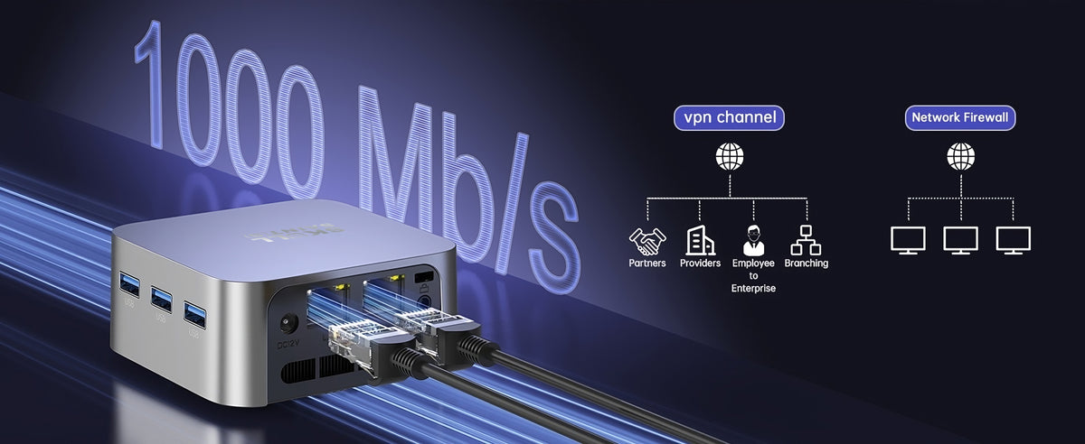 Mini Network Cube Rudra by SkullSaints Intel 12th Gen Alder Lake Processor LPDDR5 4800MHz ...