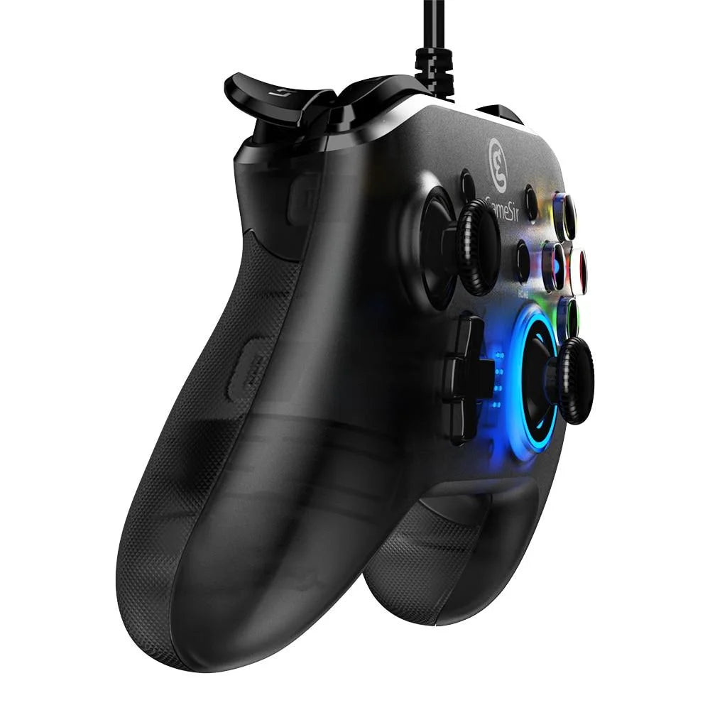 GameSir T4w USB Wired Game Controller Gamepad with Vibration and Turbo Function Joystick for Windows 7/8/10