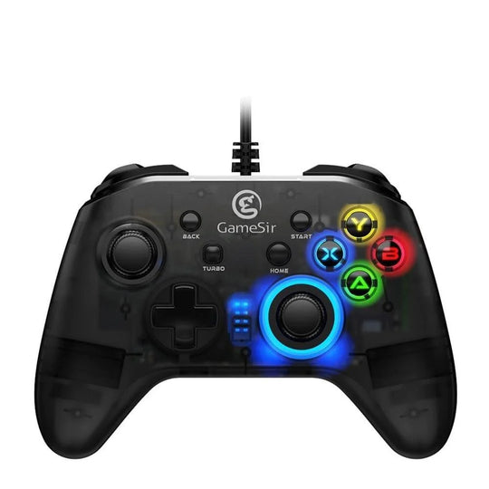 GameSir T4w USB Wired Game Controller Gamepad with Vibration and Turbo Function Joystick for Windows 7/8/10
