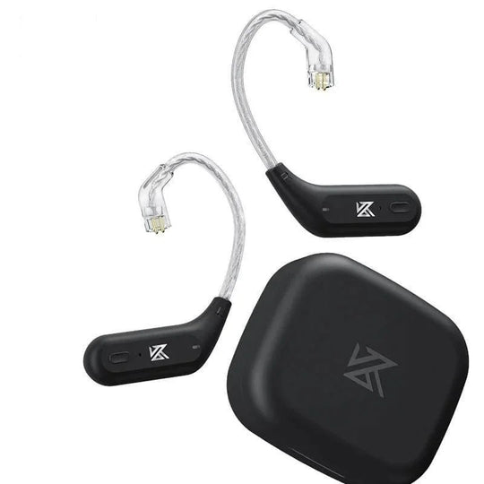 Kz az09 hd bluetooth module wireless upgrade cable bluetooth 5.2 hifi wireless ear hook c pin connector with charging case - ₹2,999