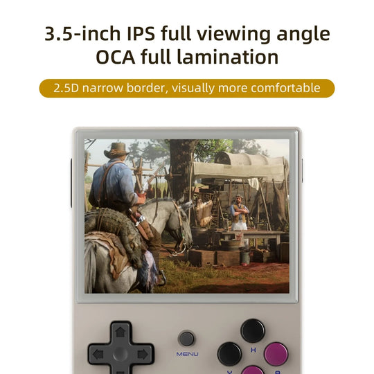 Anbernic rg35xx portable retro handheld game console 3.5inch ips screen video game consoles linux system - ₹6,999