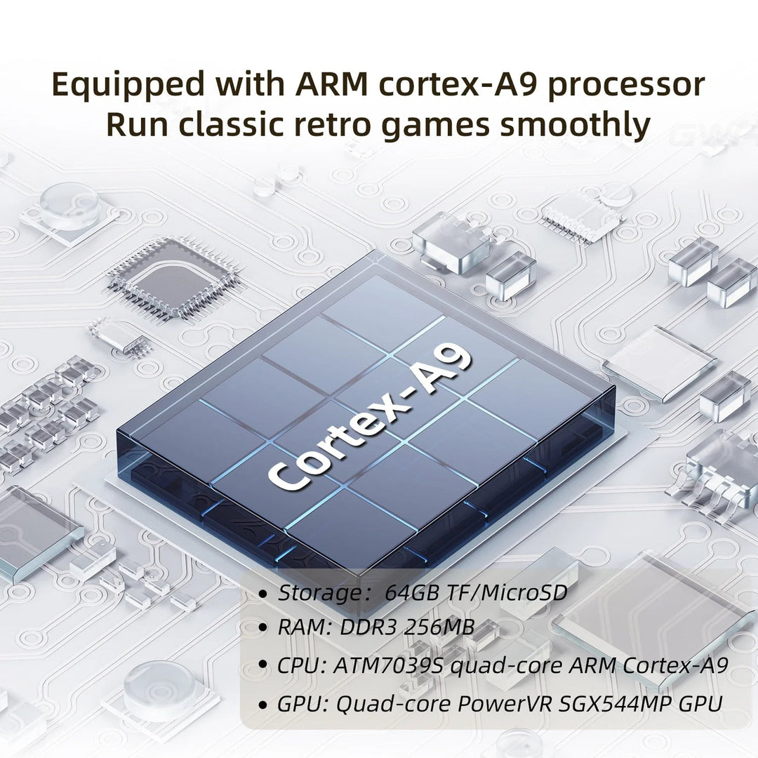 Anbernic rg35xx portable retro handheld game console 3.5inch ips screen video game consoles linux system - ₹6,999