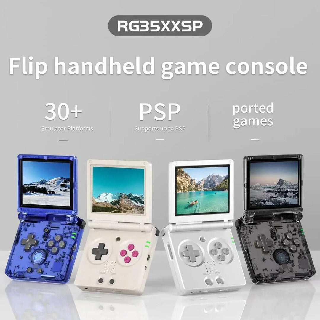 ANBERNIC RG35XXSP 3.5'' IPS Screen Flip Handheld Console with