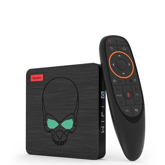 Beelink gt king ii wifi 6 tv box android 11.0 amlogic a311d2 octa core lpddr4 8gb 64gb support 4k 60fps bt5.0 1000m set top box - ₹19,999