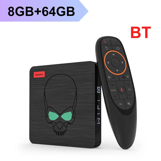 Beelink gt king ii wifi 6 tv box android 11.0 amlogic a311d2 octa core lpddr4 8gb 64gb support 4k 60fps bt5.0 1000m set top box - ₹19,999