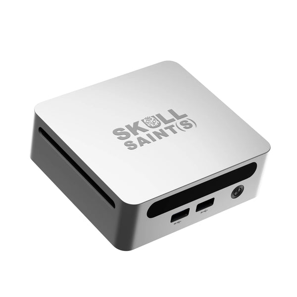 CoreX Pro Plus by SkullSaints: AMD Ryzen 7 7840U, Radeon 780M, 24GB LPDDR5 6400MHz, Dual M.2 NVMe/SATA SSD, USB 3.2, USB 4.0, 2.5Gbps LAN, Wi-Fi 6E, BT 5.3, Triple 4K Display, eGPU Support Mini PC