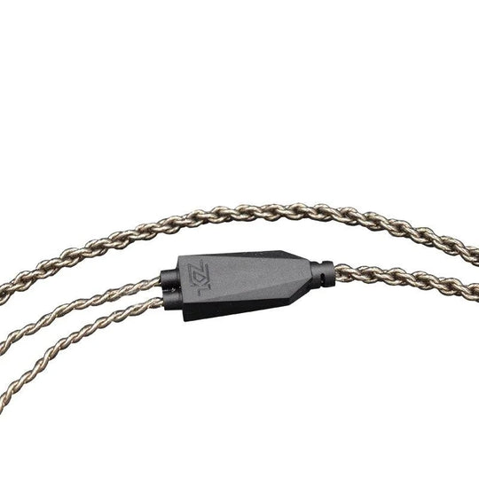 KZ 1.2M High Purity Oxygen Free Copper Headset Silver Plated Wire 0.75mm Pin Upgrade Cable For ZS10/ZST/AS10/ES3/ZSR/ES4Earphone