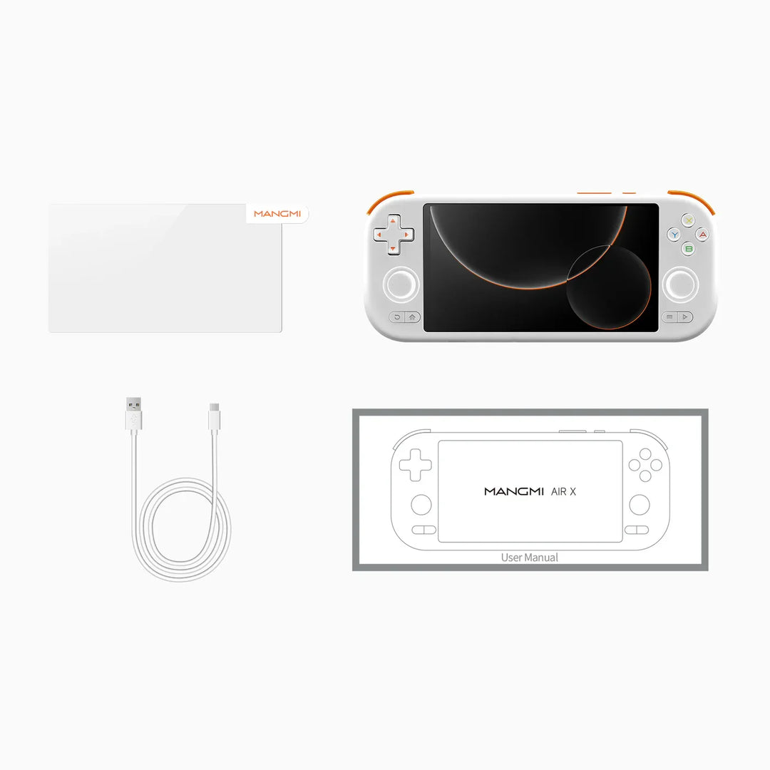 MANGMI AIR X Handheld Console, Snapdragon 662 Adreno 610 4GB/64GB