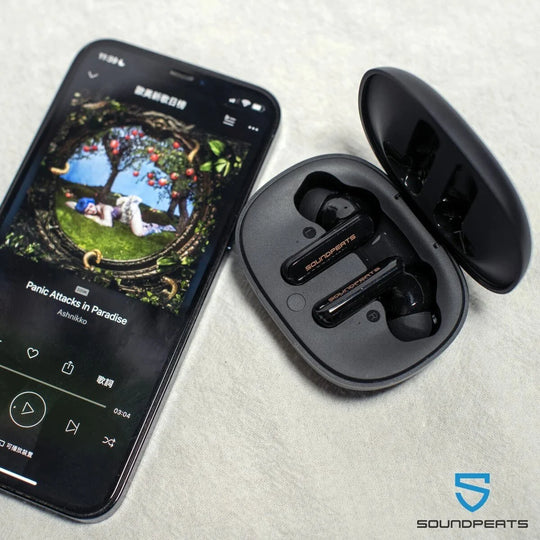 Soundpeats mac2 mac 2 wireless bluetooth earphones with a built-in 12.5 mm bio-coated dynamic driver dual-microphone for noise reduction and