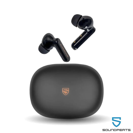 Soundpeats mac2 mac 2 wireless bluetooth earphones with a built-in 12.5 mm bio-coated dynamic driver dual-microphone for noise reduction and