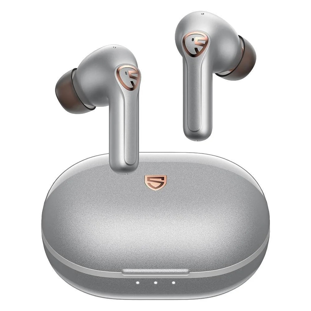 Soundpeats h2 hybrid driver true wireless earphones qcc3040 aptx-adaptive bluetooth earbuds with 4 mics cvc 8.0 noise reduction - ₹9,999