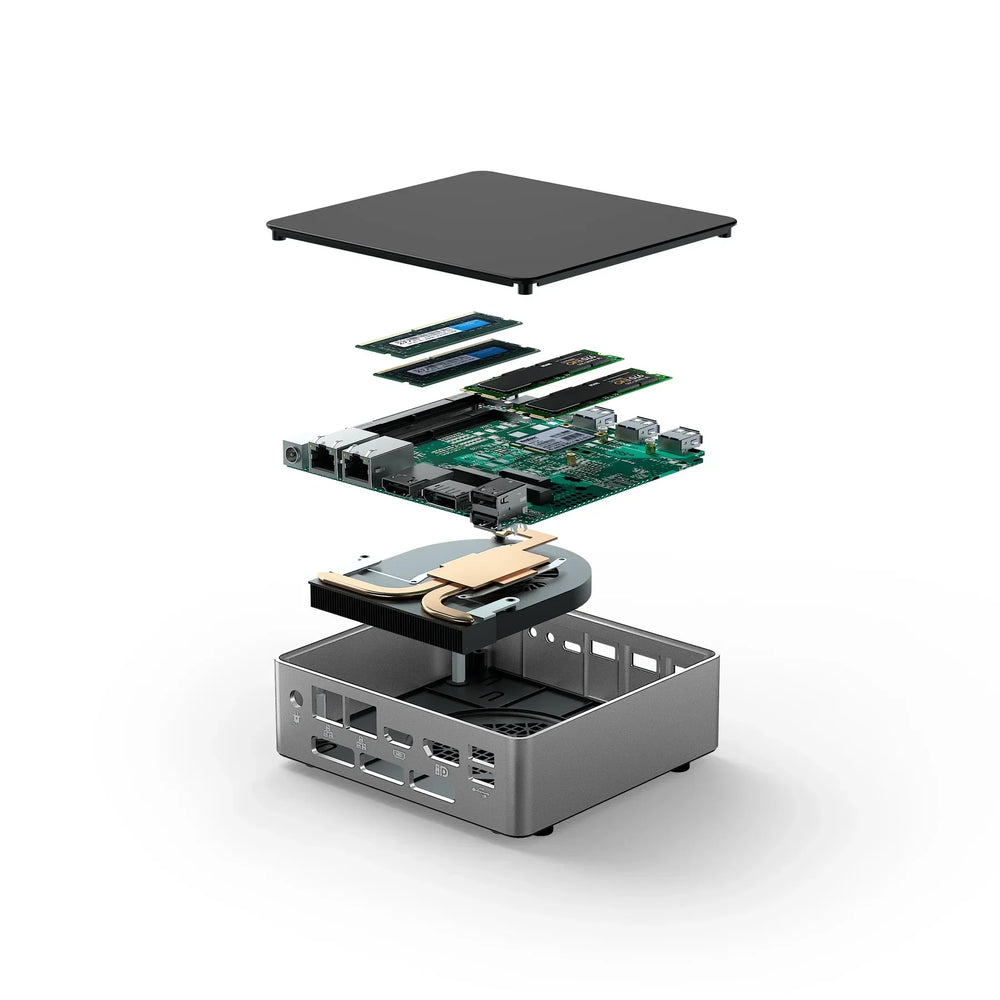 Venom by skullsaints: compact windows 11 pro mini pc with intel i7 1370p 12 cores 16 threads triple display support (hd/dp/usb-c) wifi 6