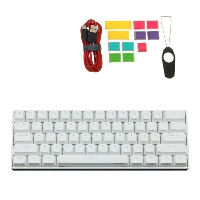 Anne Pro2 Pro 2 RGB 61 Keys Mechanical Gaming Keyboard 60% Bluetooth 4.0  Type-C Cherry and Gateron Switch – ElectroniksIndia