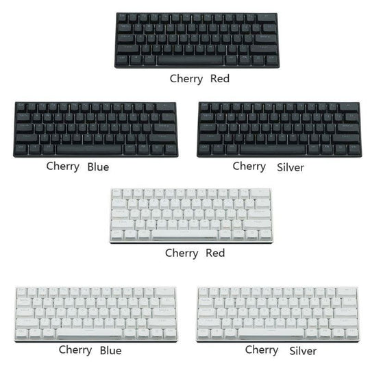 Anne Pro2 Pro 2 RGB 61 Keys Mechanical Gaming Keyboard 60% Bluetooth 4.0 Type-C Cherry and Gateron Switch