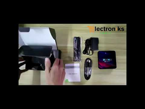 Electroniks-India H96 MAX V11 Smart TV Box Android 11 4G+64GB Android 11 4K WIFI 2.4G 5G Google Voice Set Top Box