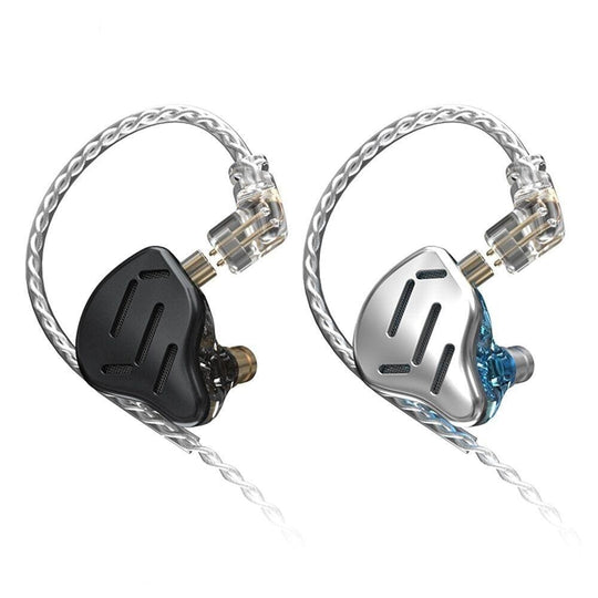 KZ ZAX 7BA+1DD In Ear Earphone 16 Units Hybrid Headset HIFI Bass Noise Cancelling Earphones
