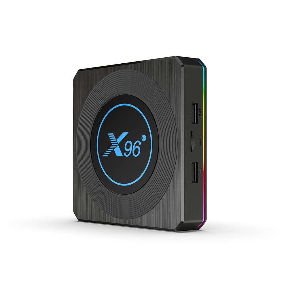 X96 x4 4gb/64gb smart set-top box android 11 amlogic s905wx4 1000m network port dual wifi tv box - ₹6,999
